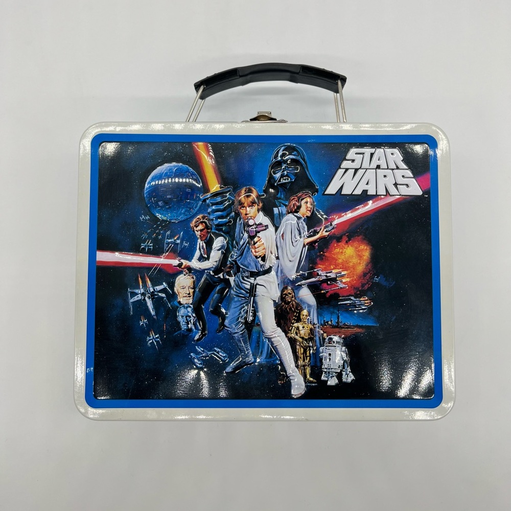 STAR WARS - Lunch Box - Darth Vader- Luke Skywalker - 2008 Lucasfilm - VGC